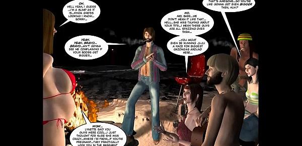  3D Comic Tales Of The Duenna 1-3